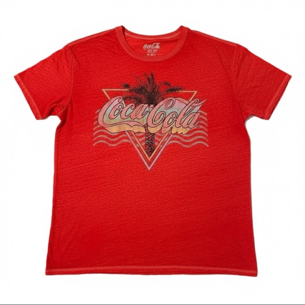 Coca Cola Woman’s Xxl Red T-Shirt A0038